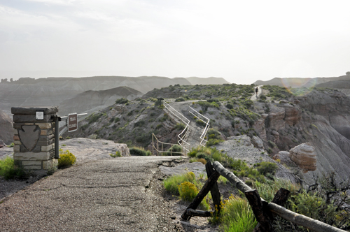 the bridge at Blue Mesa